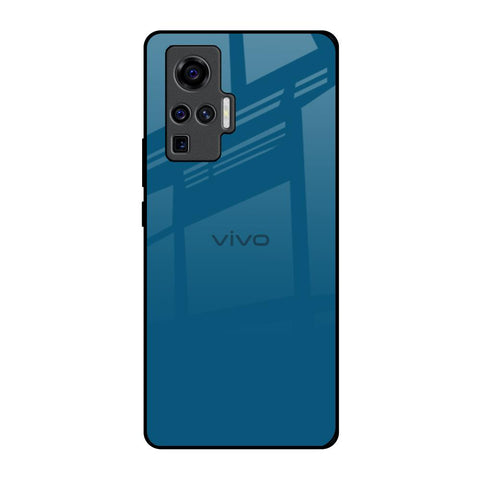 Cobalt Blue Glossy Case for Vivo X50 Pro