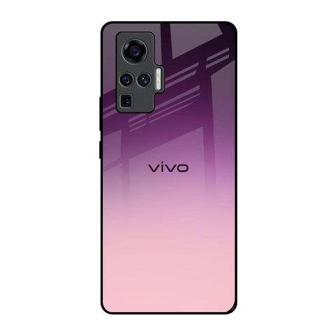 Purple Gradient Glossy case for Vivo X50 Pro