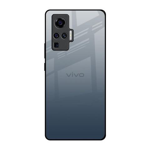 Smokey Grey Color Glossy Case For Vivo X50 Pro