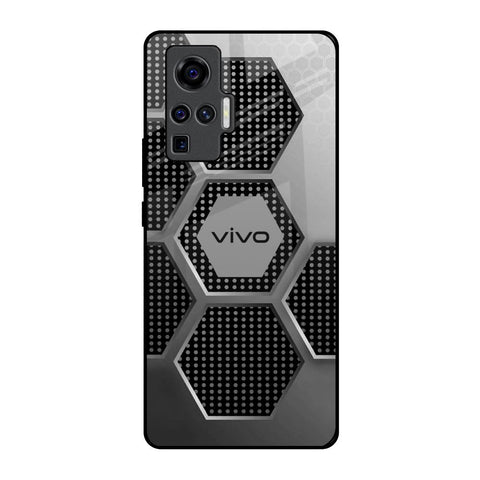 Hexagon Style Glossy Case For Vivo X50 Pro