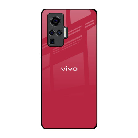 Solo Maroon Glossy case for Vivo X50 Pro