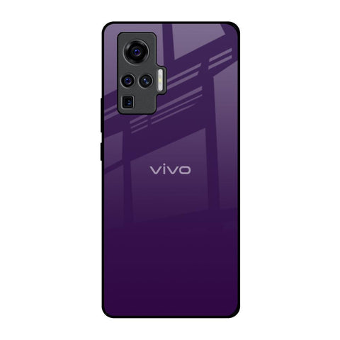 Dark Purple Glossy Case for Vivo X50 Pro
