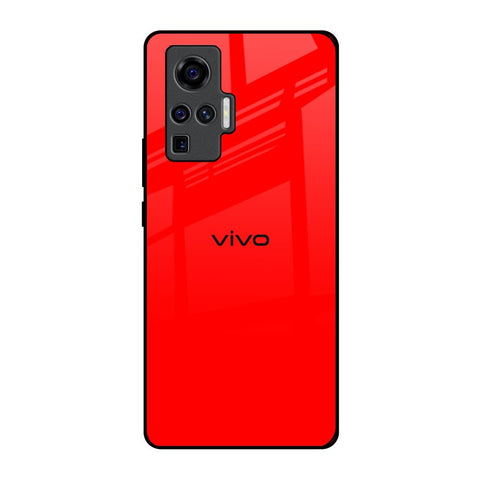 Blood Red Glossy Case for Vivo X50 Pro