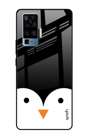 Cute Penguin Glossy Case for Vivo X50 Pro