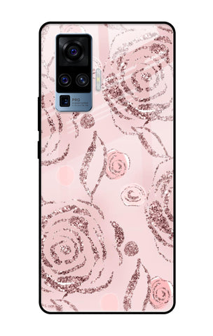 Shimmer Roses Glossy case for Vivo X50 Pro
