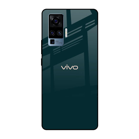 Hunter Green Glossy Case For Vivo X50 Pro