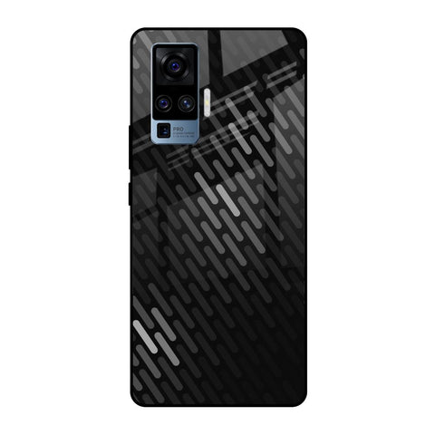 Dark Abstract Pattern Glossy Case For Vivo X50 Pro