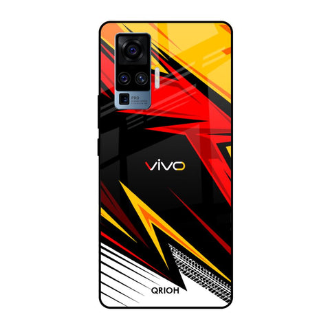 Race Jersey Pattern Glossy Case For Vivo X50 Pro
