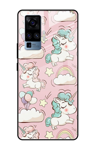 Balloon Unicorn Glossy case for Vivo X50 Pro