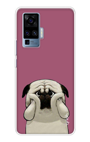Chubby Dog Soft Cover for Vivo X50 Pro