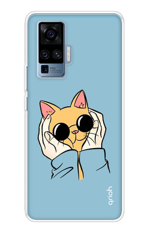 Attitude Cat Soft Cover for Vivo X50 Pro