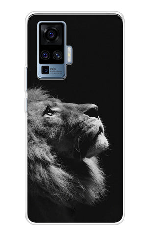 Lion Looking to Sky Soft Cover for Vivo X50 Pro