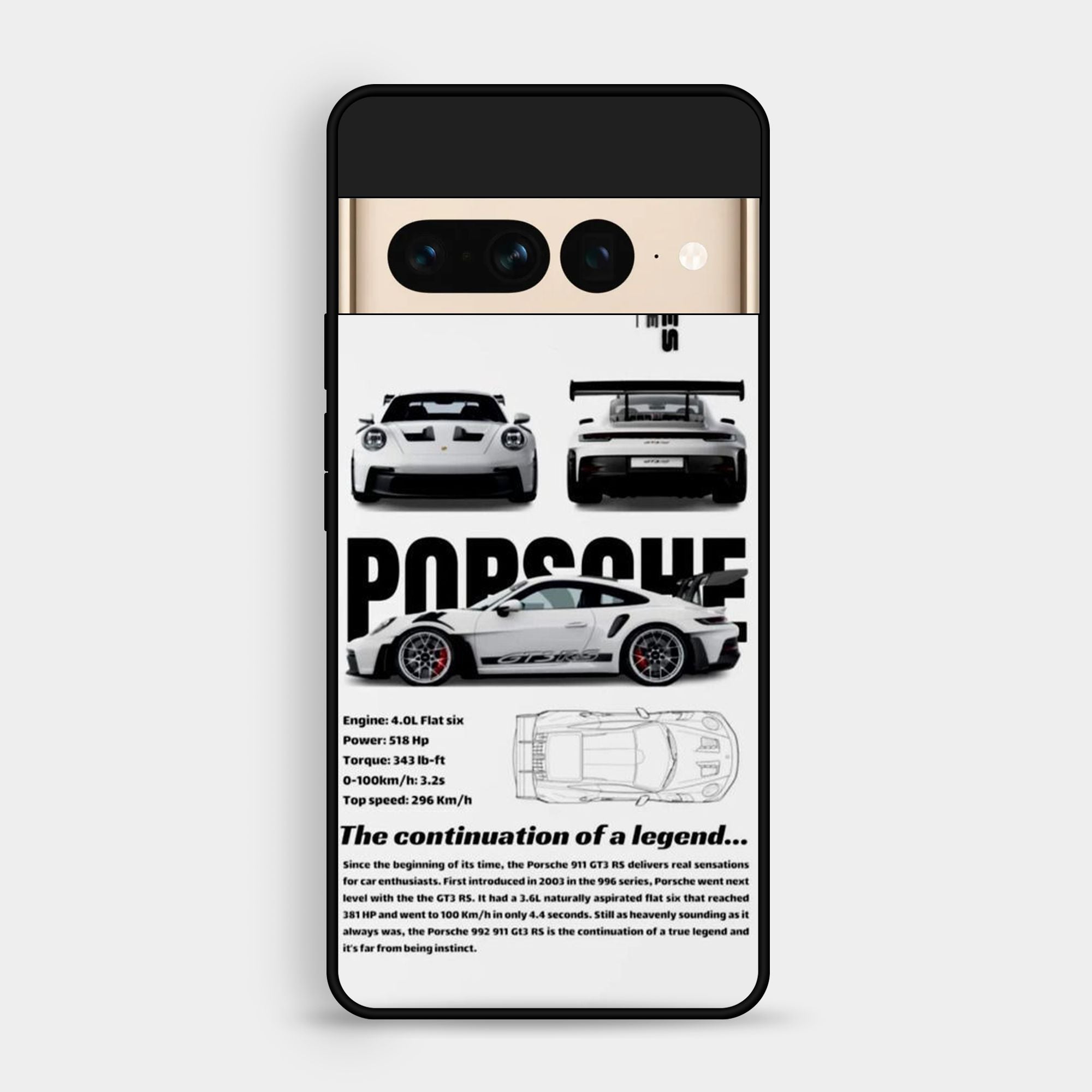 Google Pixel 7 Pro - Wallpaper 100 - Premium Printed Glossy Phone Case