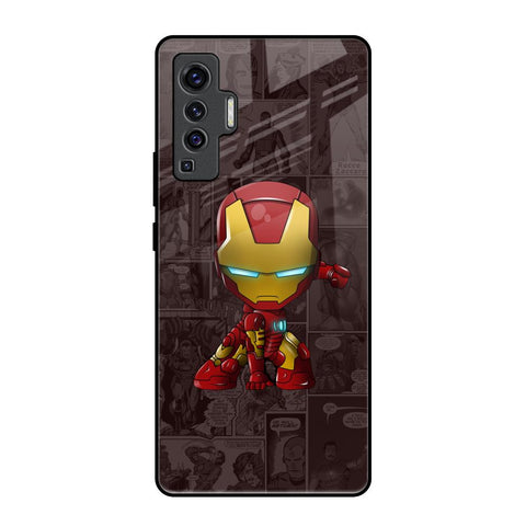 Angry Baby Super Hero Glossy Case for Vivo X50
