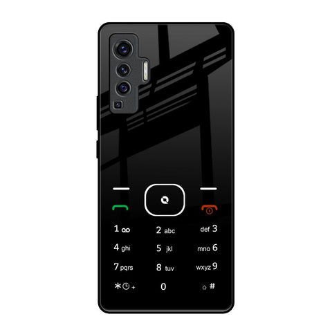 Classic Keypad Pattern Glossy Case for Vivo X50