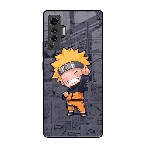Orange Chubby Glossy Case for Vivo X50