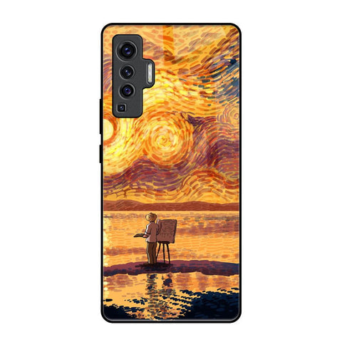 Sunset Vincent Glossy Case for Vivo X50