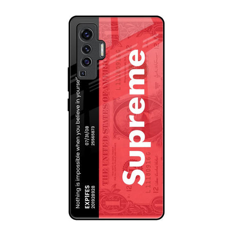 Supreme Ticket Glossy Case for Vivo X50