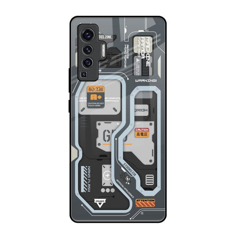 Retro Futuristic Glossy Case for Vivo X50