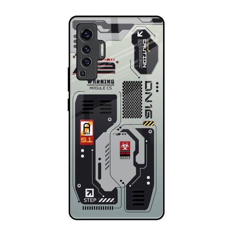 Techno Vibes Glossy Case for Vivo X50