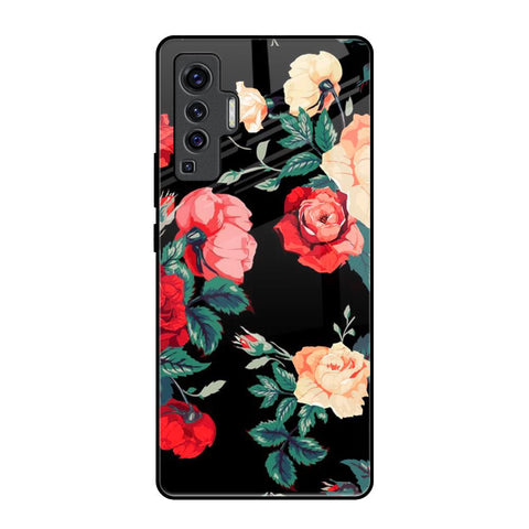 Floral Bunch Glossy Case For Vivo X50