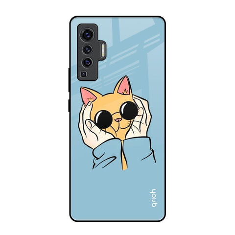 Adorable Cute Kitty Glossy Case For Vivo X50
