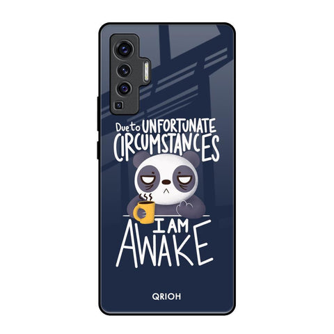 Struggling Panda Glossy Case for Vivo X50