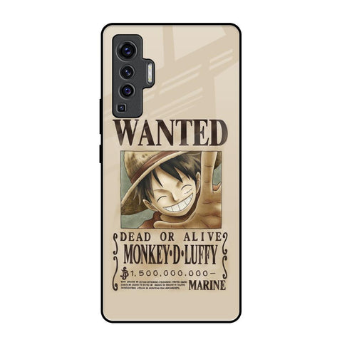 Luffy Wanted Glossy Case for Vivo X50
