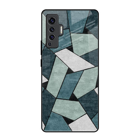 Abstact Tiles Glossy Case for Vivo X50