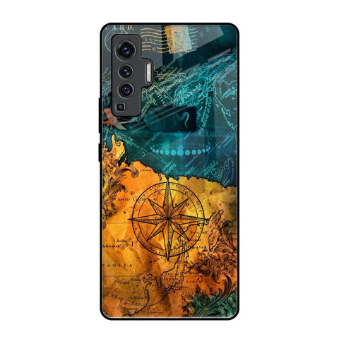 Architecture Map Glossy Case for Vivo X50