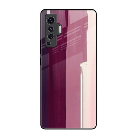 Brush Stroke Art Glossy Case for Vivo X50