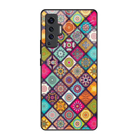 Multicolor Mandala Glossy Case for Vivo X50