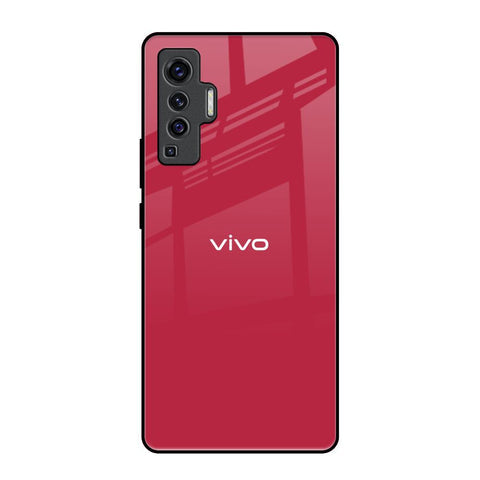 Solo Maroon Glossy case for Vivo X50