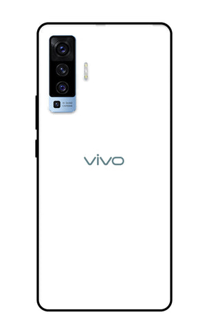 Arctic White Glossy Case for Vivo X50