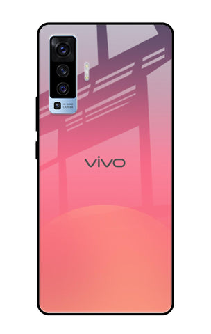 Sunset Orange Glossy Case for Vivo X50