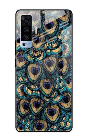 Peacock Feathers Glossy case for Vivo X50