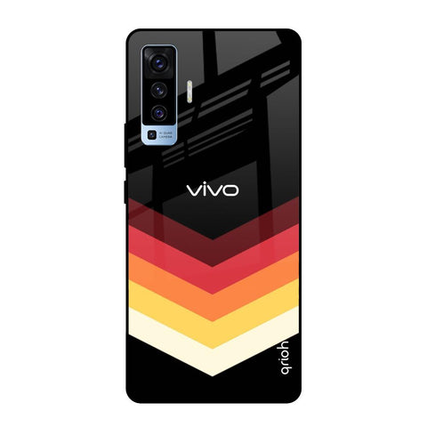 Abstract Arrow Pattern Glossy Case For Vivo X50