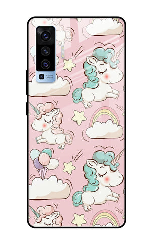 Balloon Unicorn Glossy case for Vivo X50