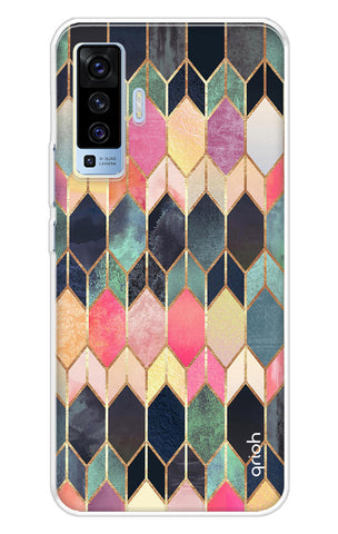 Shimmery Pattern Soft Cover for Vivo X50