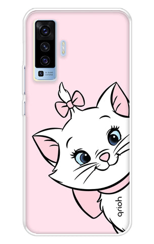 Cute Kitty Soft Cover For Vivo X50
