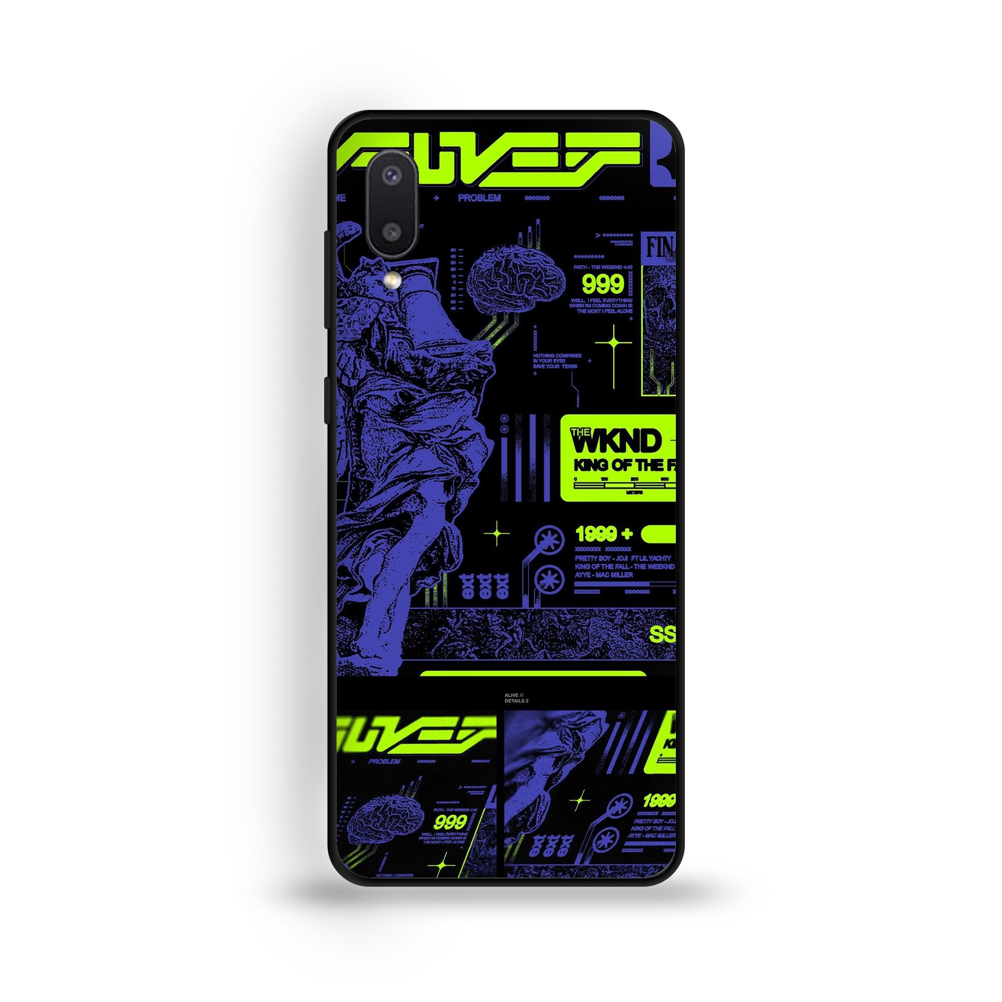 Samsung Galaxy A02 - Wallpaper 084 - Premium Printed Glossy Phone Case