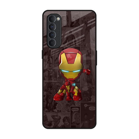 Angry Baby Super Hero Glossy Case for Oppo Reno4 Pro