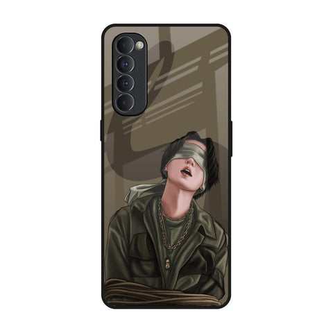 Blind Fold Glossy Case for Oppo Reno4 Pro