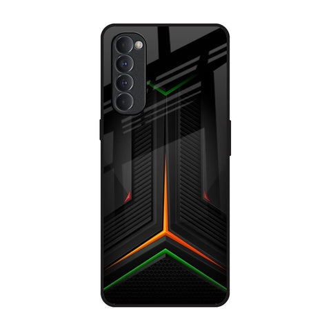 Modern Ultra Chevron Glossy Case for Oppo Reno4 Pro
