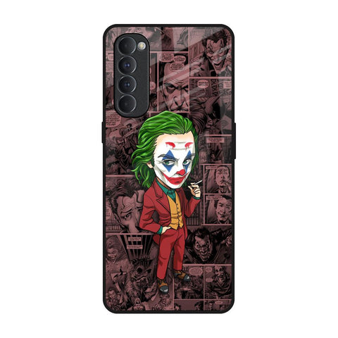 Joker Cartoon Glossy Case for Oppo Reno4 Pro
