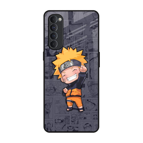 Orange Chubby Glossy Case for Oppo Reno4 Pro