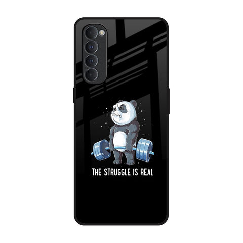 Real Struggle Glossy Case for Oppo Reno4 Pro