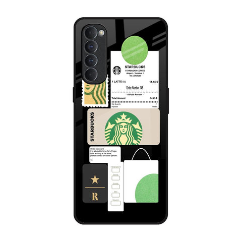 Coffee Latte Glossy Case for Oppo Reno4 Pro