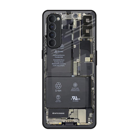 Skeleton Inside Glossy Case for Oppo Reno4 Pro