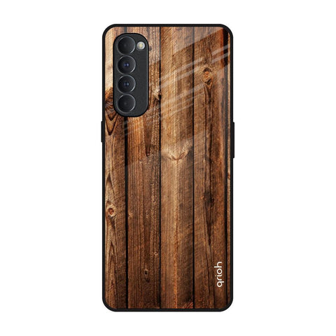 Timber Printed Glossy Case for Oppo Reno4 Pro